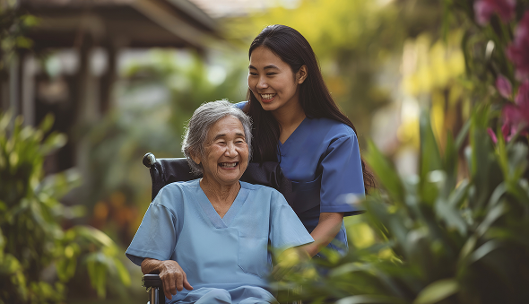 Healthcare Provider with Patient